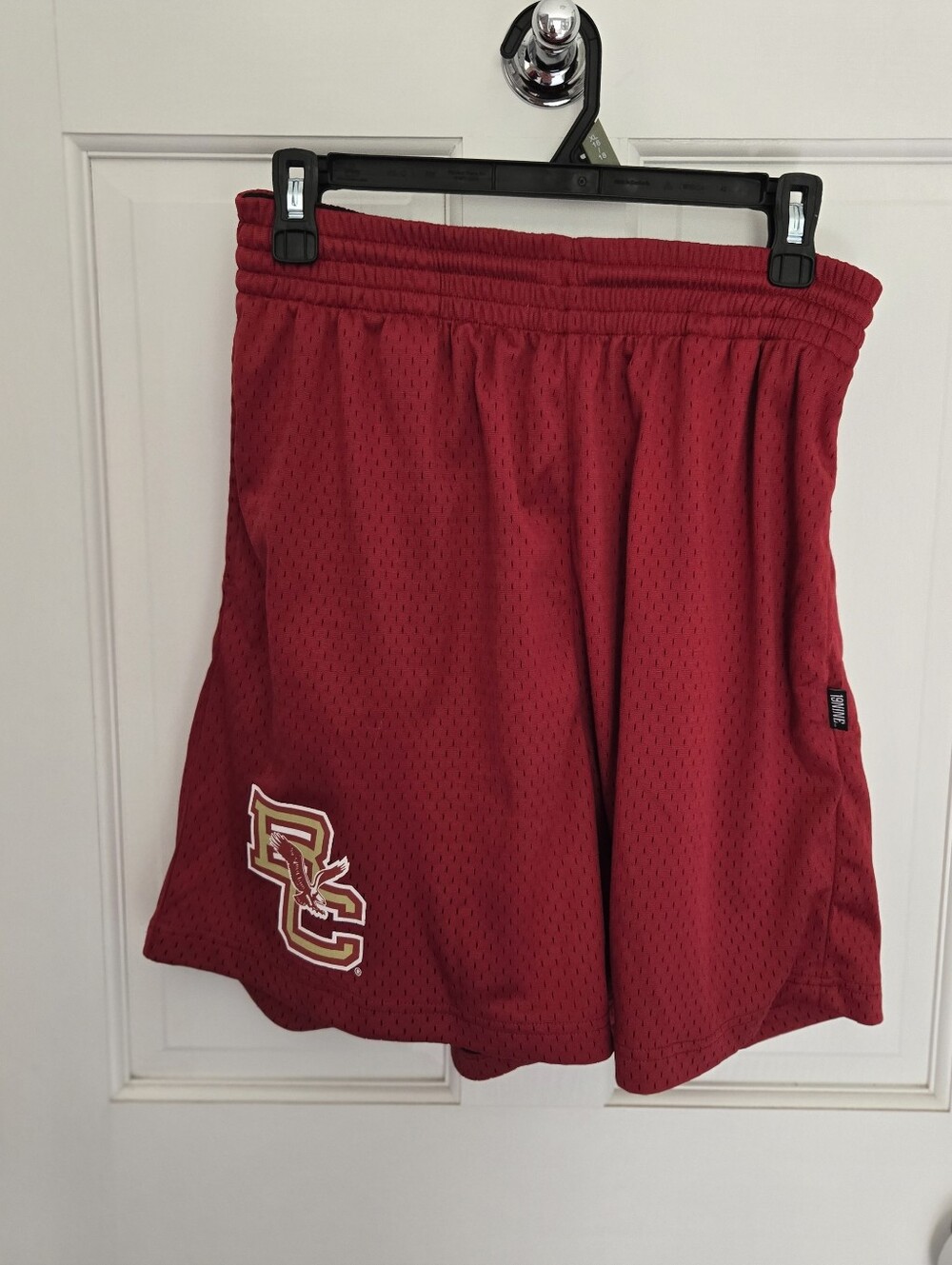 NWT Boston College Maroon Men's Mesh Vintage Basketball Shorts  Size M